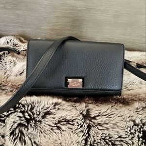 Kate Spade wallet crossbody black